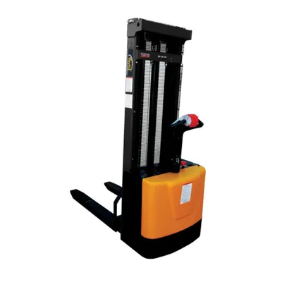 Vestil S-118-FF pallet stacker shown from an alternate angle