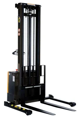 Vestil S-150-AA pallet stacker shown from an alternate angle