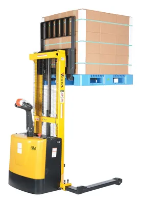 Vestil S-62-AA pallet stacker shown from an alternate angle