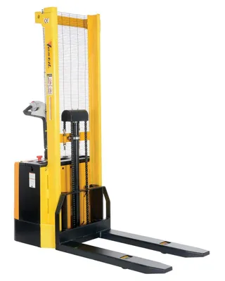 Vestil S-62-FF pallet stacker shown from an alternate angle