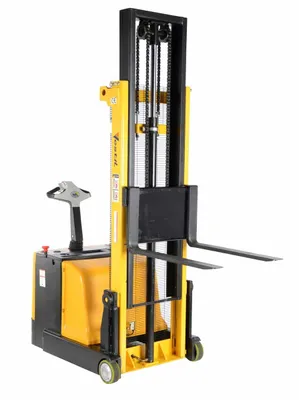 Vestil S-CB-118 pallet stacker shown from an alternate angle