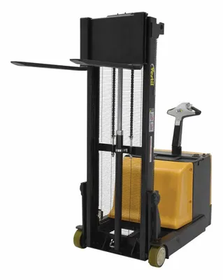 Vestil S-CB-62 pallet stacker shown from an alternate angle