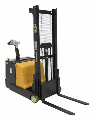 Vestil S-CB-62 pallet stacker shown from an alternate angle