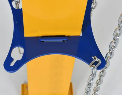 Vestil SACR-2 drum handling equipment shown from an alternate angle
