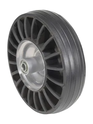 Vestil SAW-10 caster wheel shown from an alternate angle