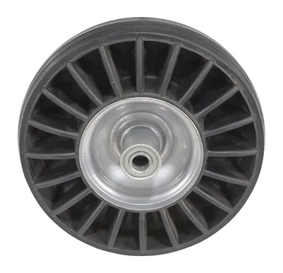 Vestil SAW-10 caster wheel shown from an alternate angle