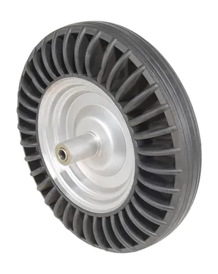 Vestil SAW-16 caster wheel shown from an alternate angle