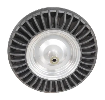 Vestil SAW-16 caster wheel shown from an alternate angle