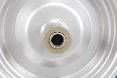 Vestil SAW-16 caster wheel shown from an alternate angle