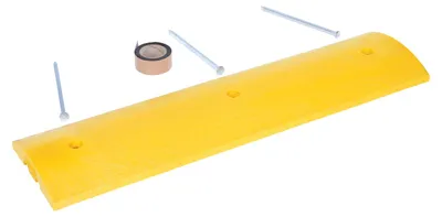 Vestil SBDA-48 Plastic Speed Bump Asphalt Hardware 1