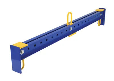Vestil SBM-25 spreader beam shown from an alternate angle