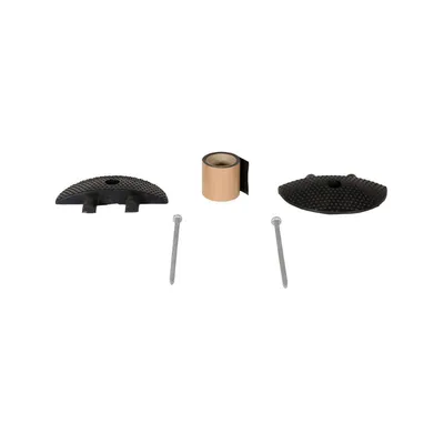 Vestil SBRY-CAP-A Rubber Heavy Duty Speed Bump Asphalt End Caps