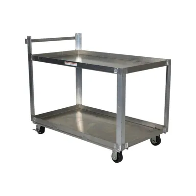 Vestil SCA2-2848 Aluminum Service Cart 2 Shelves