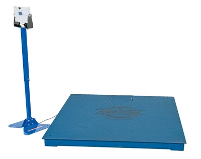 Vestil SCALE-S-CFT-44-5K Steel Electronic Digital Floor Scale