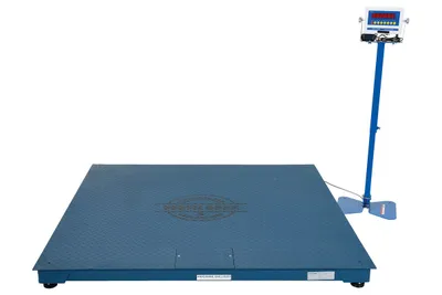 Vestil SCALE-S-CFT-55-10K Steel Electronic Digital Floor Scale