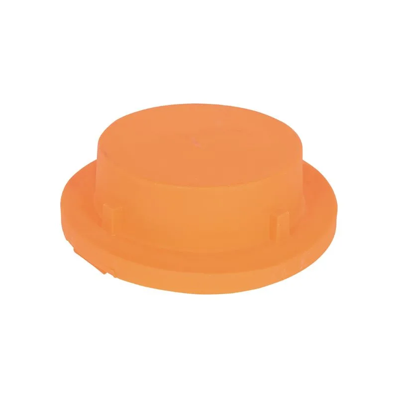 Vestil SCC-65-CVR-OR Low Density Polyethylene Over Pack Drum Containment Cover Orange