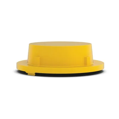 Vestil SCC-65-CVR-YL Low Density Polyethylene Over Pack Drum Containment Cover Yellow