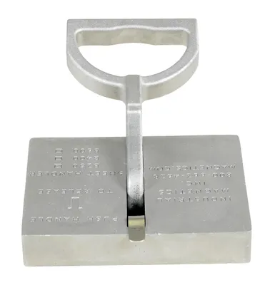 Vestil SHEET-125 industrial magnets​ shown from an alternate angle