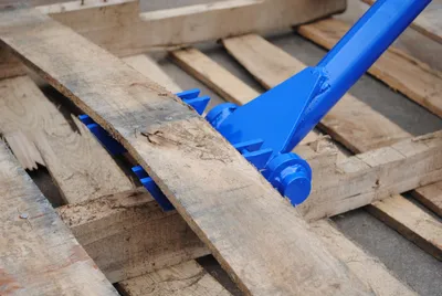 Vestil SKB-DLX plastic pallet shown from an alternate angle