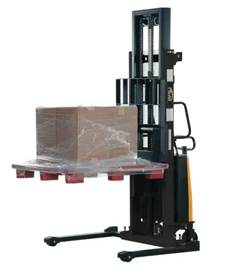 Vestil SL-118-AA pallet stacker shown from an alternate angle