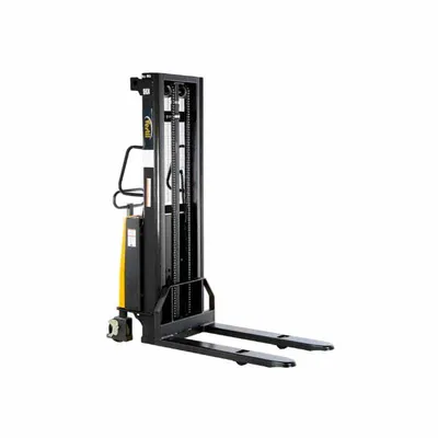 Vestil SL-118-FF Fixed Stacker with Powered Lift