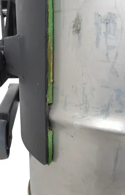 Vestil SL-118-PDGR drum handling equipment shown from an alternate angle