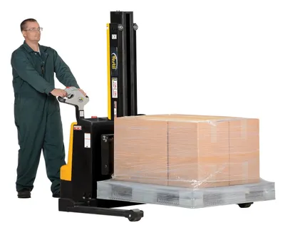 Vestil SNM-90-AA pallet stacker shown from an alternate angle