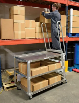 Vestil SPA-HD-2852 utility cart shown from an alternate angle