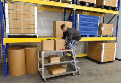 Vestil SPA3-2848 utility cart shown from an alternate angle