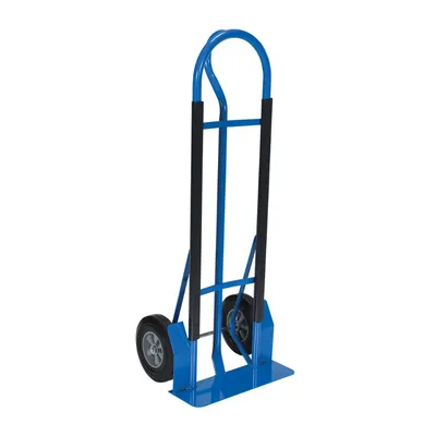 Vestil SPHT-500S-HD-HR Steel Heavy Duty P-Handle Truck with Hard Rubber Wheels