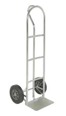 SPHT-500S-HR STEEL P-HANDLE TRUCK 500 LB HARD RUBBER