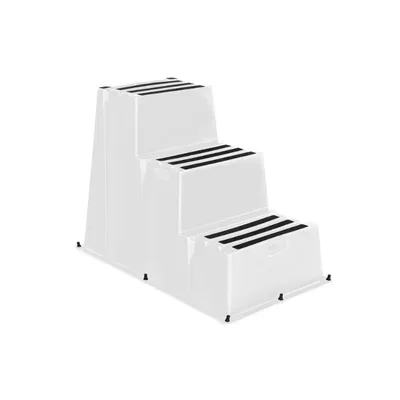Vestil SPN-3-WT Marine Step Poly Nestable 3 Step