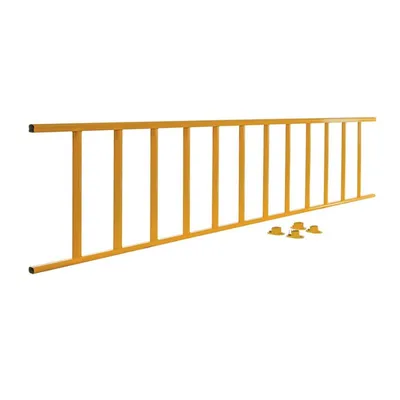 Vestil SPR-120-Y Steel Semi-Permanent Barrier Railing