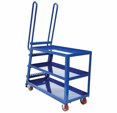 Vestil SPS-HD-2252-5PU utility cart shown from an alternate angle