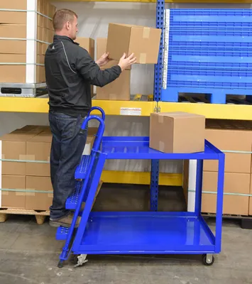 Vestil SPS2-2848 utility cart shown from an alternate angle
