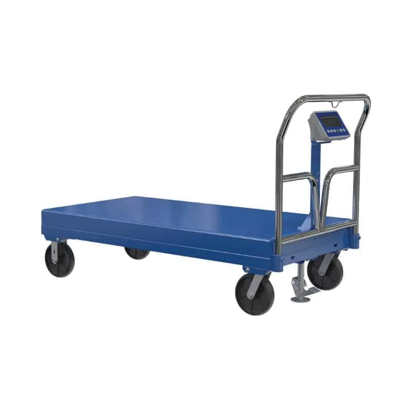Vestil SPT-3060-SCL Steel Platform Truck with Scale