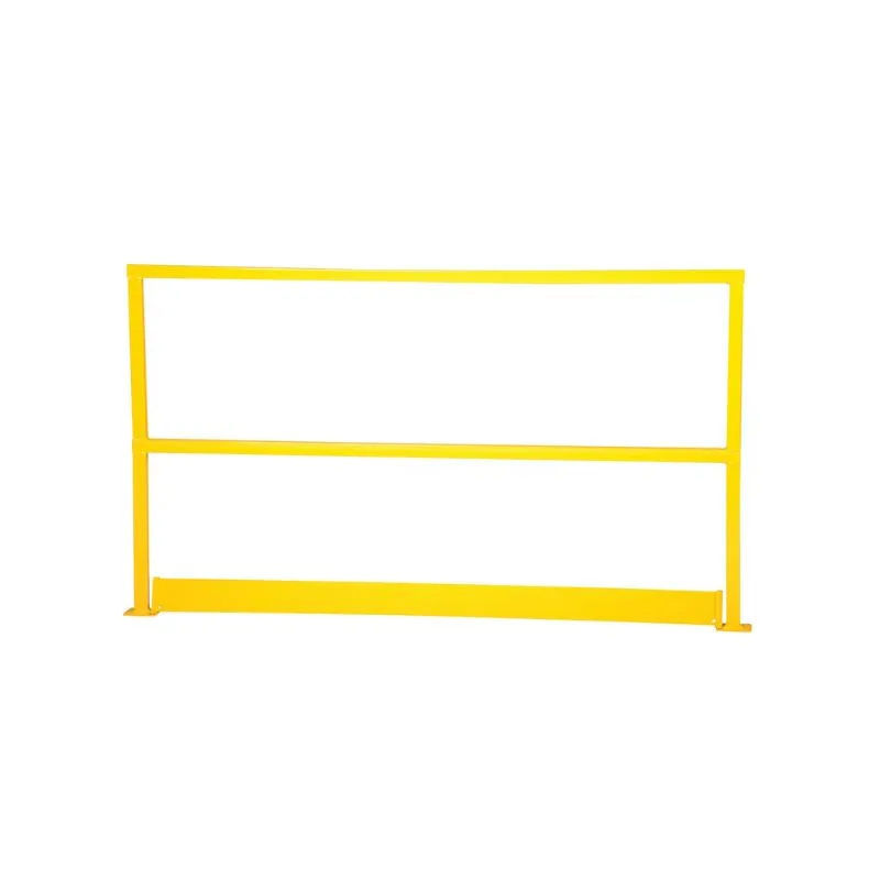 Vestil SQ-48-TB Steel Safety Handrail with Toe Board