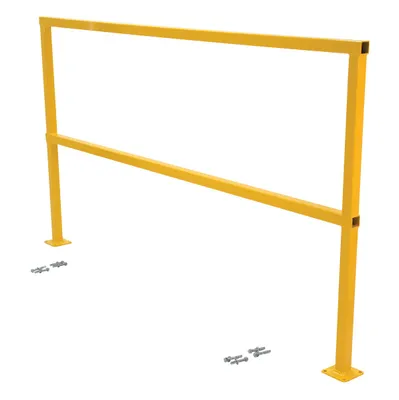 Vestil SQ-72-HWR Steel Safety Handrail with Hardware