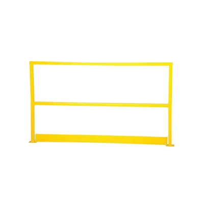Vestil SQ-72-TB Steel Safety Handrail with Toe Board