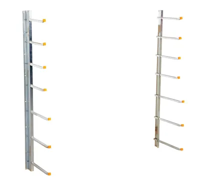 Vestil SR-WM Steel Wall Mounted Material Rack