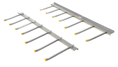 Vestil SR-WM Steel Wall Mounted Material Rack