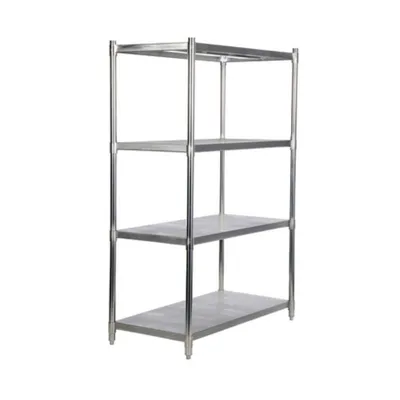Vestil SSS-2448 Stainless Steel Shelving 600 Lb. Capacity Brushed