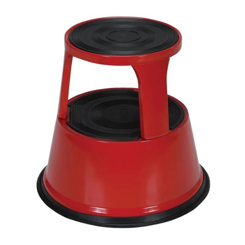 Vestil STEP-17-R Steel Rolling Step Stool