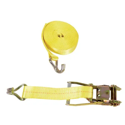 Vestil STRAP-27-Polyester Ratcheting Cargo Strap with Rod Hook