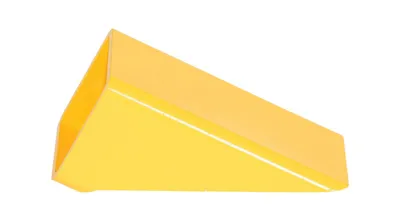 Vestil SWC-9 wheel chock shown from an alternate angle