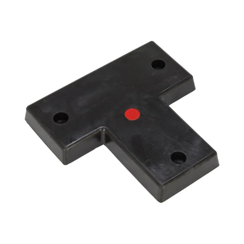Vestil T-22 Rubber Specialty T-Shaped Molded Bumper