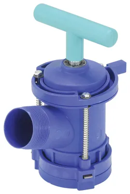 Vestil TAP-3 Fiberglass Reinforced Polypropylene Horizontal Drum Tap 1