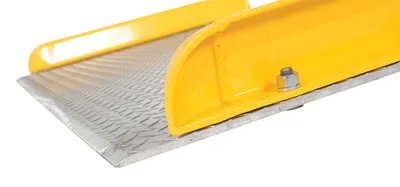 Vestil TAS-15-6036 Aluminum Dock Board Steel Curb 6