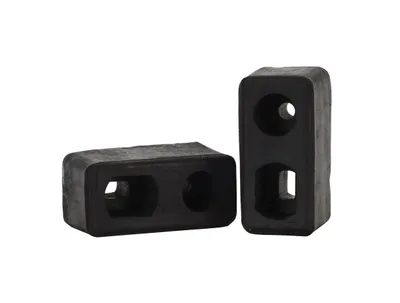 Vestil TB-10-2 Rubber Trailer Crane Bumper 2