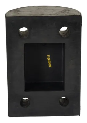 Vestil TB-90 Rubber Trailer Crane Bumper 3